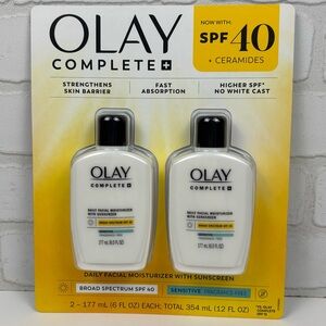 Olay Complete Daily Moisturizer with SPF 40 2-Pack